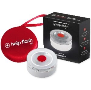 Luz de emergencia V16 con geolocalizacion conectada con la DGT 3.0 incluye funda de neopreno roja y aviso ubicación